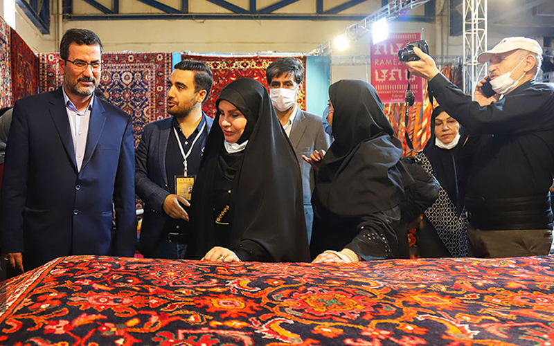 گزارشی از نمایشگاه بین المللی فرش‌ دستباف ایران