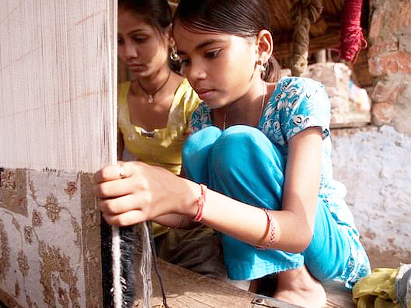 104 کودک کارگر قالی‌باف تنها در دو بخش ملامچی نپال